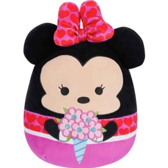 Squishmallows Disney Valentine's Day Minnie Mouse Plush - Picture 1 of 7